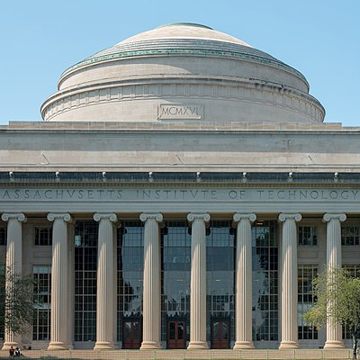 A photo of the Great Dome on the MIT campus.