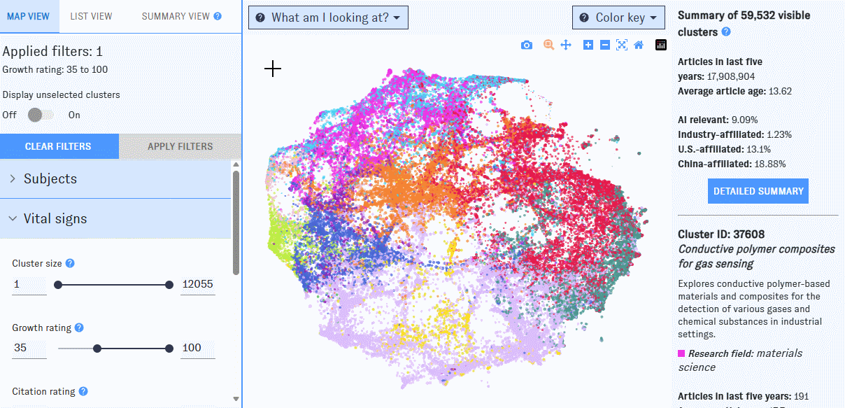 Animation: applying filters within the list view